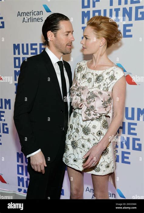 Actress Kate Bosworth And Husband Michael Polish Attend The Museum Of The Moving Image Salute To