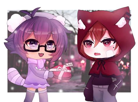 Gacha Edit Bex And Fierin Valentines Edition Official Lunime Amino