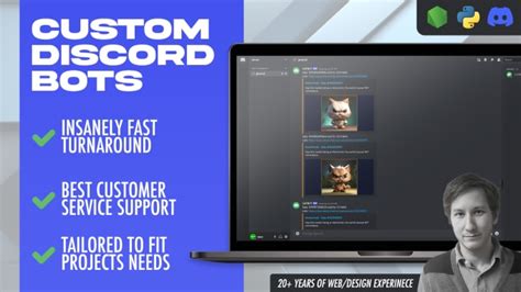 Create Custom Discord Bot By Ryguyx9 Fiverr