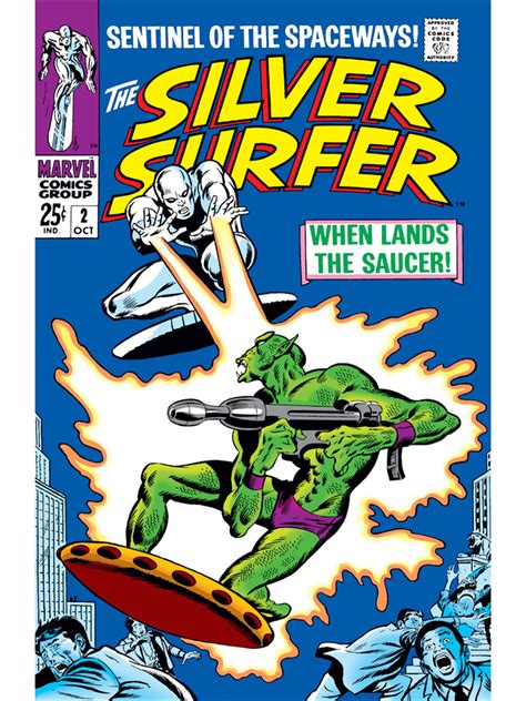 Classic Year One Marvel Comics On Twitter Silver Surfer 2 Cover