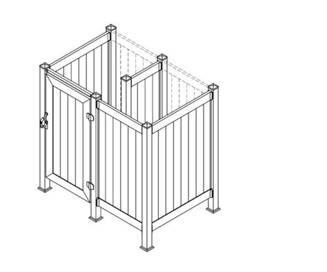 Pvc Outdoor Shower Enclosures Phoenix Manufacturing