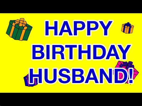 Happy birthday husband funny images. HAPPY BIRTHDAY HUSBAND! birthday cards - YouTube