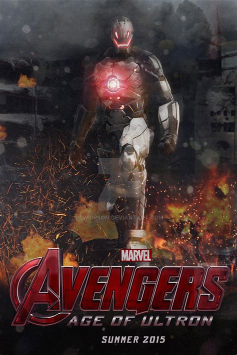 Avengers Age Of Ultron Concept Poster 2 By Dmorson On Deviantart