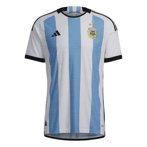Camisa Argentina 2023 Uniforme Titular Jogador 3 Estrelas CampeÃ Da Copa Do Mundo