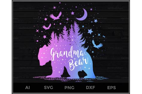 Grandma bear svg files, Grandma bear svg, Bear svg, Grandma svg, files
