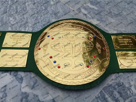Wwf Hulk Hogan Big Green Championship Belt Ssi Championship Belts