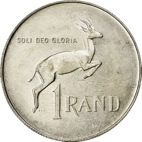 One Rand 1987 Silver Coin From South Africa Online Coin Club