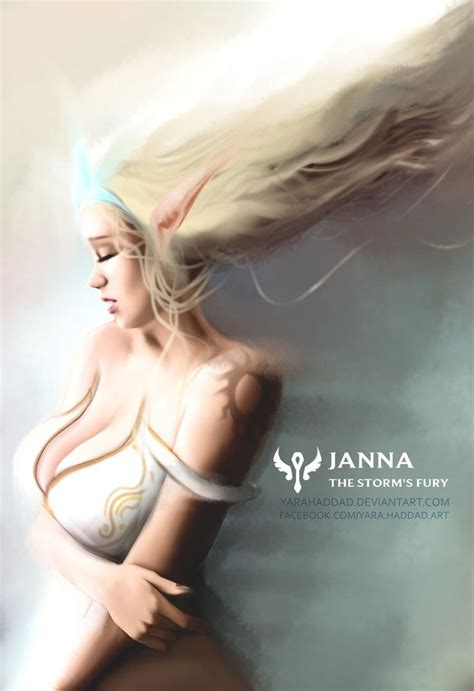 Janna League Of Legends By Yarahaddad Deviantart Com On Deviantart More At Https Pinterest
