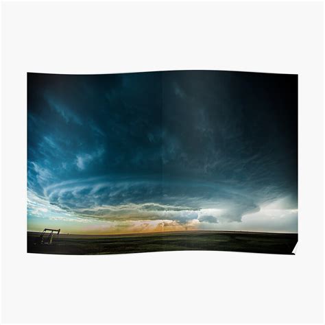 Kansas Supercell Poster By Captivemotion Redbubble
