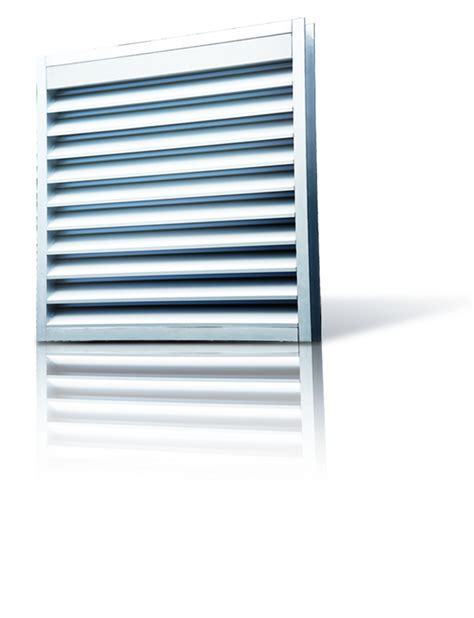 Fixed Louvers With Extruded Aluminum