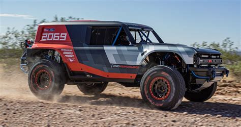 Ford Unveils Baja 1000 Bronco Racer In First Official Look At Upcoming Suv