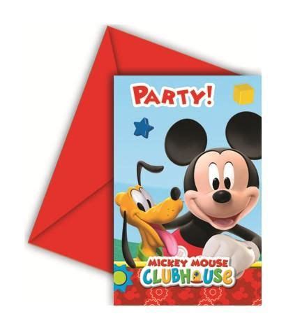 Pro Party | Narozeninové pozvánky Mickey Mouse