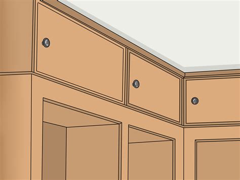 3 Easy Ways To Extend Cabinets To The Ceiling Wikihow