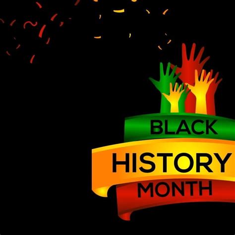 Black History Month Vector Png Images Black History Month Vector