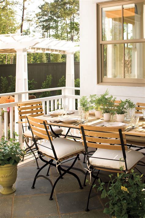 Bright Outdoor Dining Ideas Southern Living