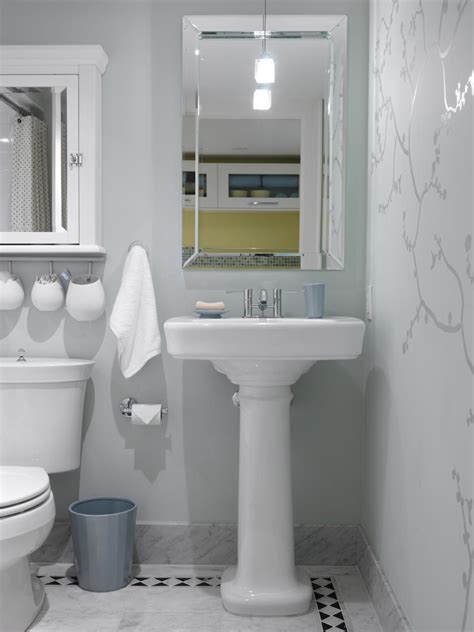 20 Small Bathroom Design Ideas Hgtv