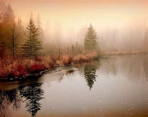 Misty Reflections Landscape Photography Winter