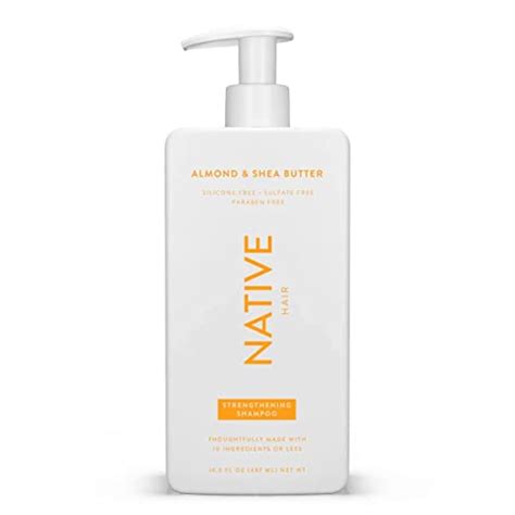 Native Vegan Strengthening Shampoo With Almond And Shea