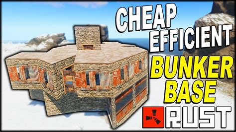 Cheap Efficient Bunker Base Soloduotrio Rust Base Design 2020