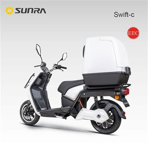 China Swift White Electric Cargo Moped Manufacturers Suppliers And