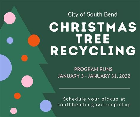 City To Offer Free Christmas Tree Recycling South Bend Indiana