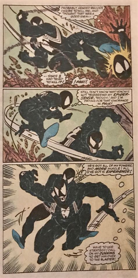 Spidey Vs Venom By Todd Mcfarlane And Bob Sharen May 1988 Todd