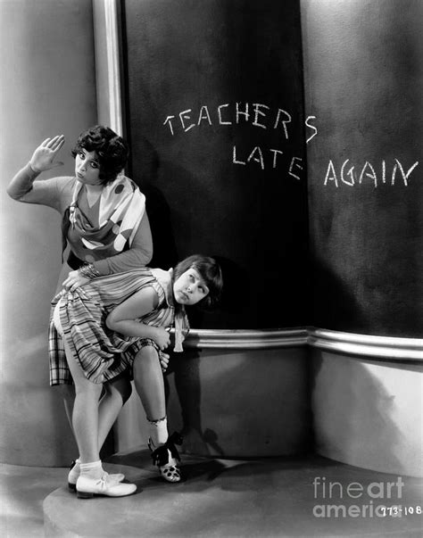 Helen Kane School Teacher Spanking Photograph By Bizarre Los Angeles Archive Fine Art America