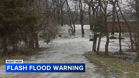 Flash Flood Warning Issued For Will And Grundy Counties As Kankakee