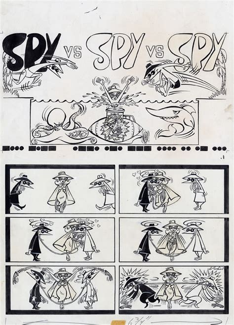 Kyopo Art Spy Vs Spy Vs Spy Mad 73 Fun Comics Mad Magazine Spy