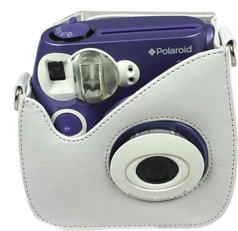 Polaroid 300 Instant Leather Case White