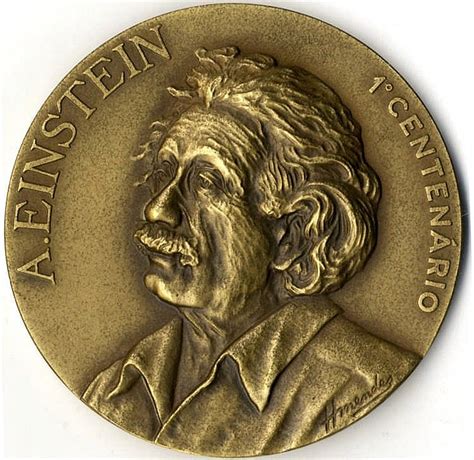 Sold At Auction Albert Einstein Bronze Medal