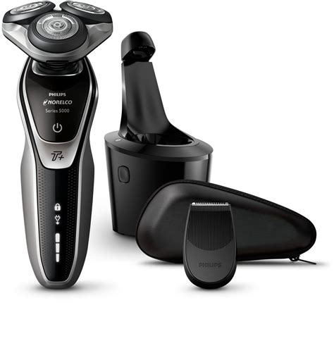 Philips Norelco 6900 Cordless All In One Turbo Wet And Dry Rechargeable Electric Shaver With Click