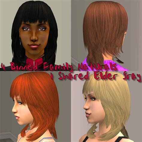 Mod The Sims Redone Dos Natural Retextures Of Raon Female Hair 15