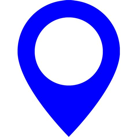 Blue Location Icon Transparent