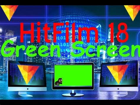 Jak usunąć zielone tło czyli Green Screen w HitFilm Express How to Green Screen in HitFilm