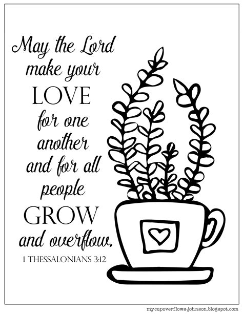 1 Thessalonians 1 Coloring Pages