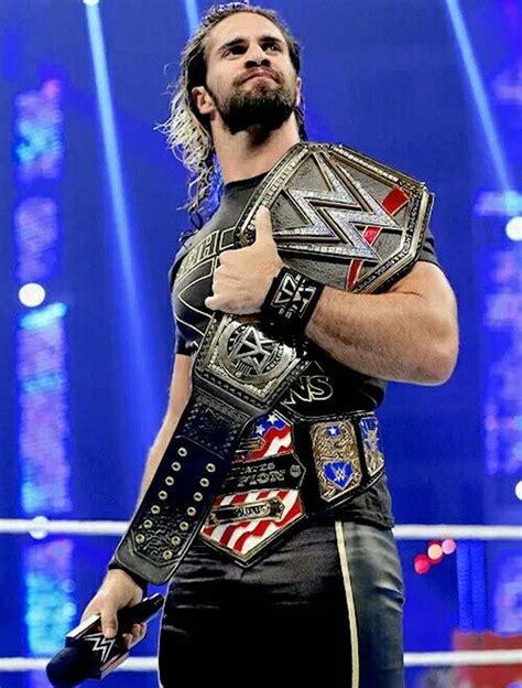 The Us Champion And Wwe World Heavyweight Champion Seth Rollins Wwe