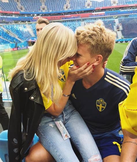 Victor Lindelöf Wife Stylish Wags At The World Cup 2018 From