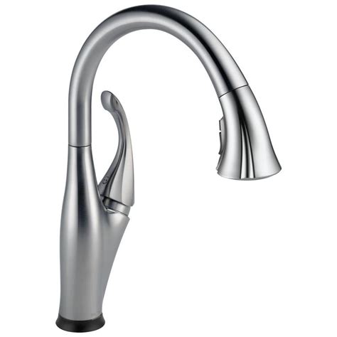 The optional a/c adapter (ep73954) electrically isolates the faucet from the household. Shop Delta Addison Touch2O Arctic Stainless 1-Handle Pull ...