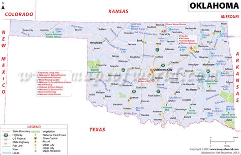 Oklahoma Ok Map Map Of Oklahoma Map Social Studies Worksheets