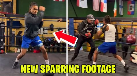 Deen The Great New Sparring Footage For Walid Sharks Rematch Youtube