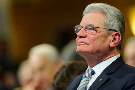 Altbundespräsident gauck will den begriff rechts entgiften. Gar Nix: Joachim Gauck (Bundespräsident, Pastor und ...