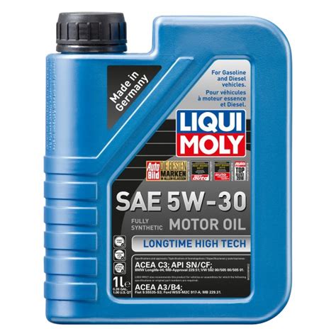 Liqui Moly® Longtime High Tech Sae 5w 30 Synthetic Motor Oil