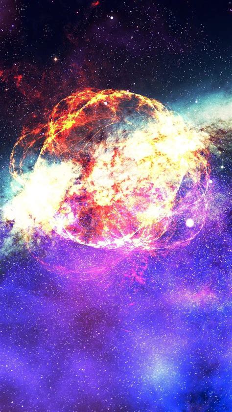 1080x1920 Nebula Galaxy Digital Universe Space Hd Constellations