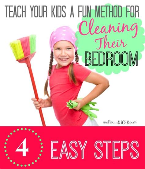 Teach Kids How To Clean A Bedroom In 4 Easy Steps Chores For Kids