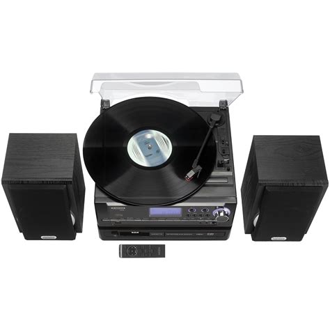 Buy Jensen Jta 990 3 Speed Stereo Turntable Cd Recording System With
