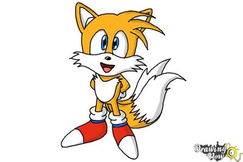 How To Draw Tails From Sonic 2 Drawingnow