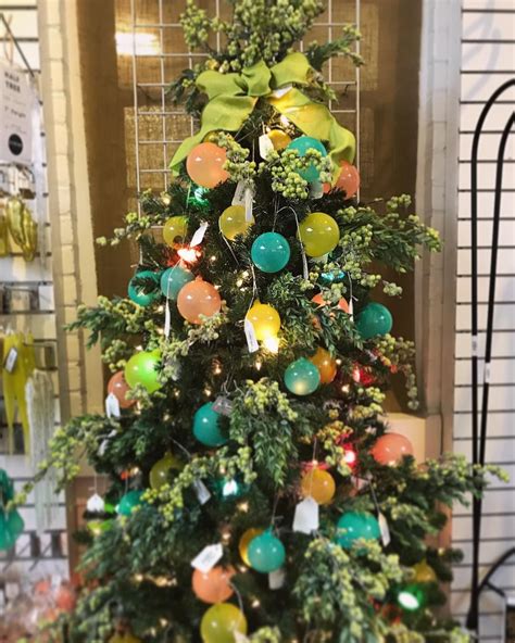 Decorate the windows in your home for christmas. This stunning and happy Christmas tree is decorated with ...
