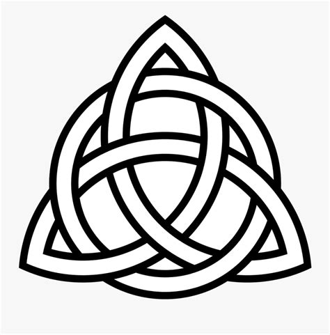 Traditional Trinity Knot Charmed Symbol Free Transparent Clipart