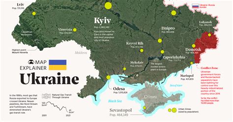 Map Explainer Key Facts About Ukraine Visual Capitalist